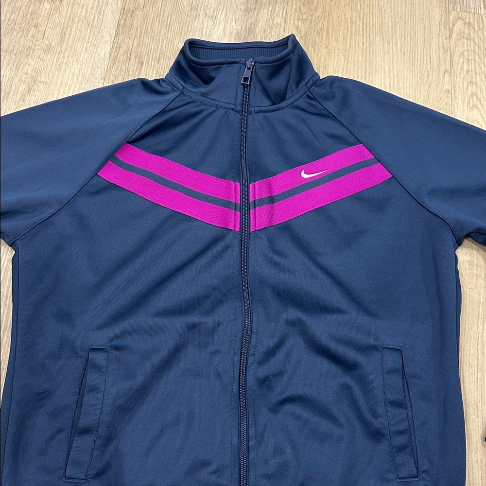 NIKE SIZE XL~ATHLETE TRACK DEPARTMENT RUNNING LAYER JACKET ~SWEATSHIRT ZIP UP~ - Picture 5 of 15